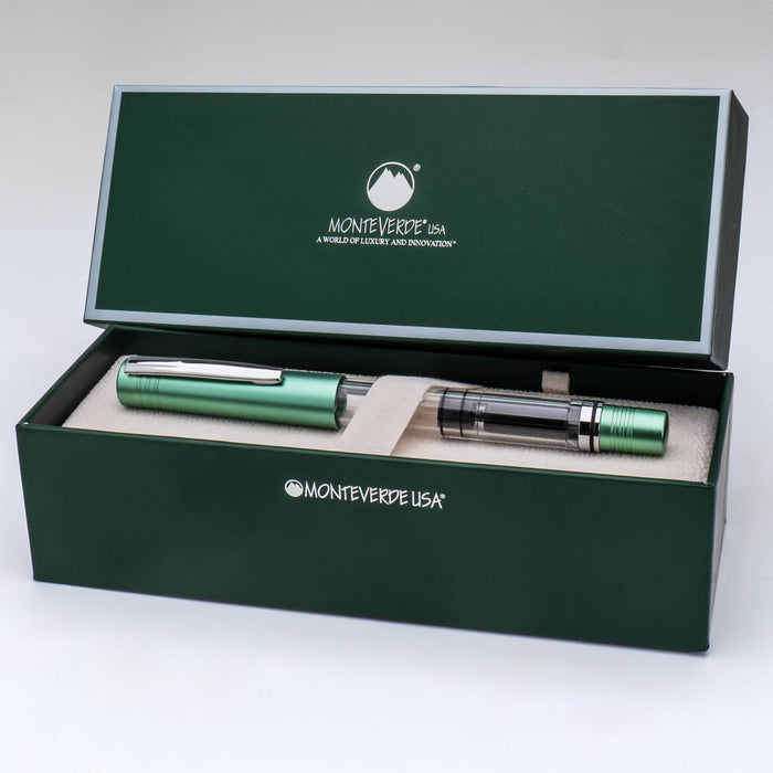 Monteverde MP1 Fountain Pen - Mint Green ”Lucky” (Pen Boutique Exclusive) - Pen Boutique Ltd