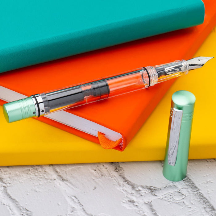 Monteverde MP1 Fountain Pen - Mint Green ”Lucky” (Pen Boutique Exclusive) - Pen Boutique Ltd