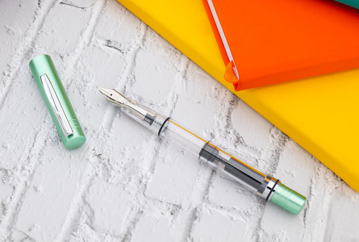 Monteverde MP1 Fountain Pen - Mint Green ”Lucky” (Pen Boutique Exclusive) - Pen Boutique Ltd