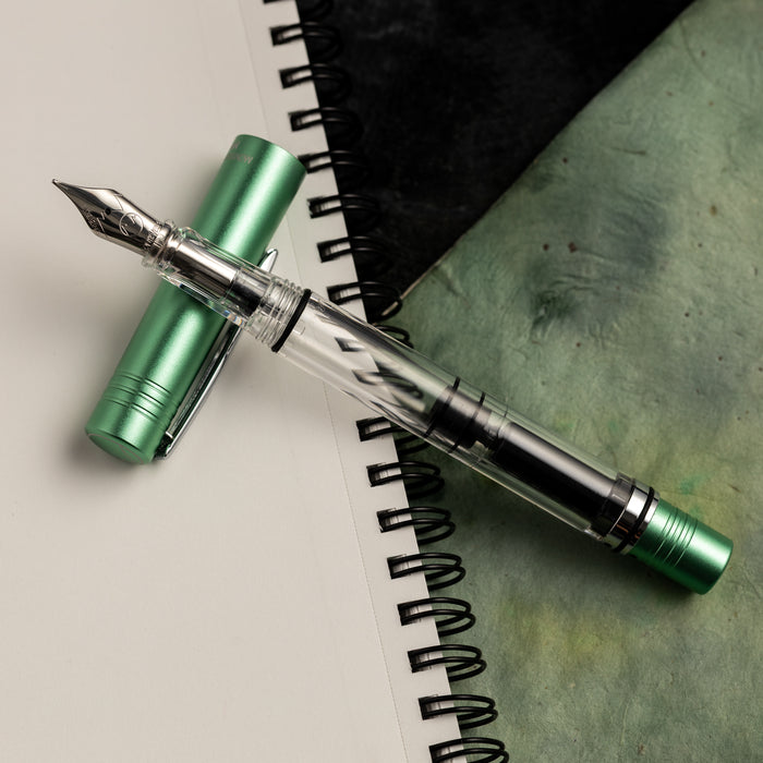 Monteverde MP1 Fountain Pen Gift Set - Mint Green “Lucky” (Pen Boutique Exclusive) - Pen Boutique Ltd