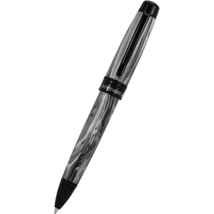 Monteverde Prima Ballpoint Pen - Grey Swirl - Pen Boutique Ltd