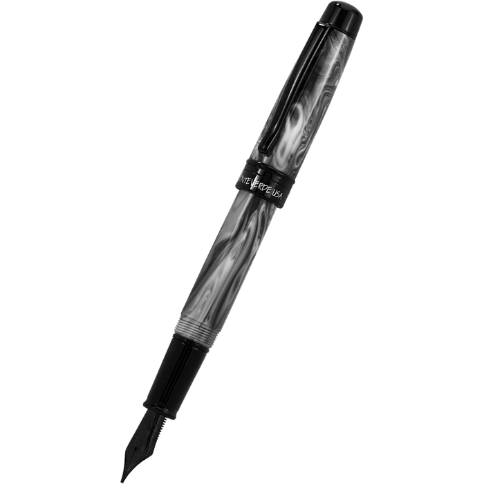 Monteverde Prima Fountain Pen - Grey Swirl - Pen Boutique Ltd