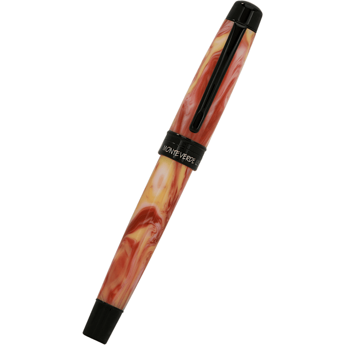 Monteverde Prima Fountain Pen - Red Swirl - Pen Boutique Ltd