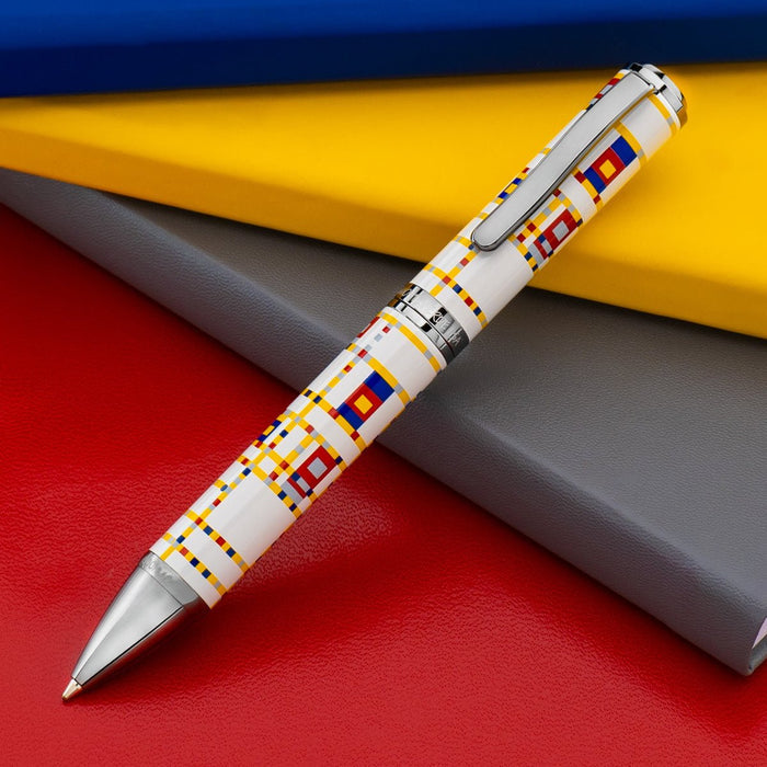 Monteverde Regatta Ballpoint Pen - Mondrian Boogie Woogie (Limited Edition 942) - Pen Boutique Ltd