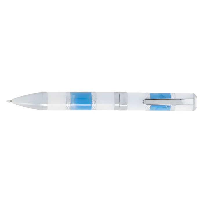 Monteverde Regatta Ballpoint Pen - Santorini Blue - Pen Boutique Ltd
