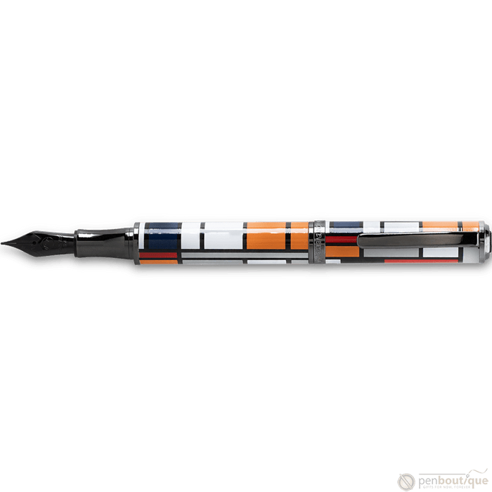 Monteverde Regatta Mondrian Limited Edition 921 Fountain Pen with ink. - Pen Boutique Ltd