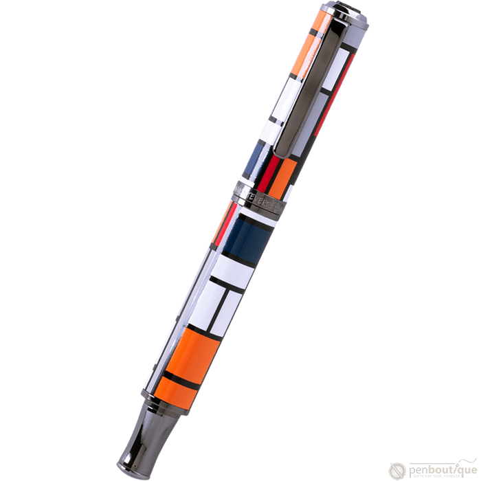 Monteverde Regatta Mondrian Limited Edition 921 Fountain Pen with ink. - Pen Boutique Ltd