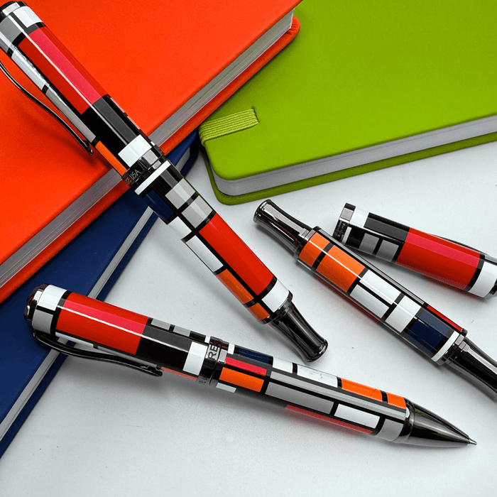 Monteverde Regatta Mondrian Limited Edition 921 Rollerball Pen - Pen Boutique Ltd