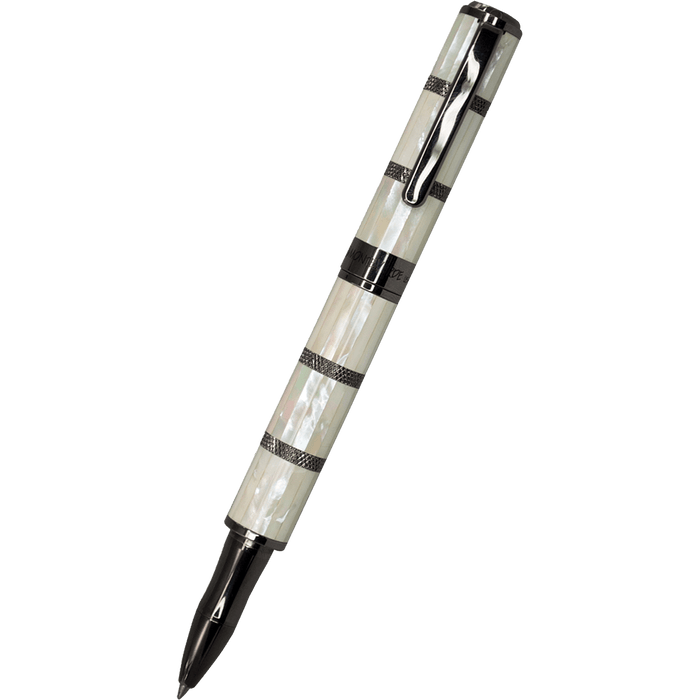 Monteverde Regatta Rollerball Pen - Limited Edition - Mother of Pearl - Gunmetal Trim - Pen Boutique Ltd