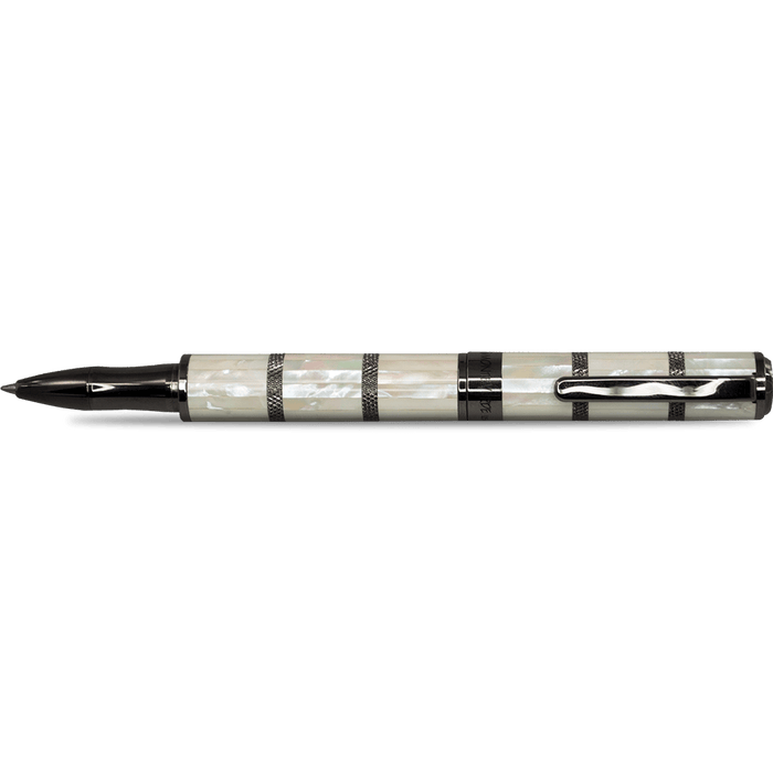 Monteverde Regatta Rollerball Pen - Limited Edition - Mother of Pearl - Gunmetal Trim - Pen Boutique Ltd