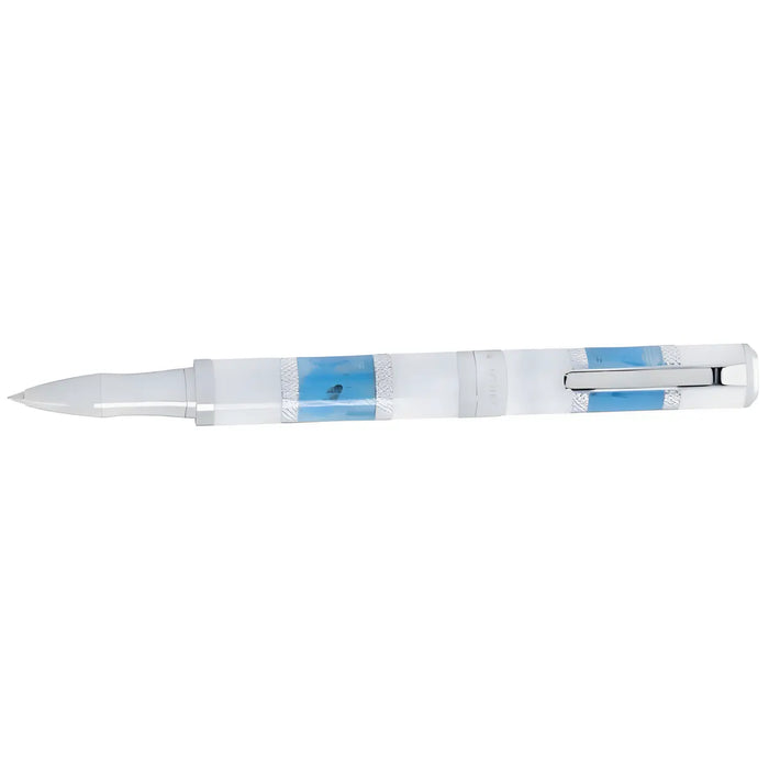 Monteverde Regatta Rollerball Pen - Santorini Blue - Pen Boutique Ltd