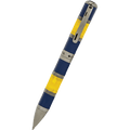 Monteverde Regatta Sport Ballpoint Pen - Blue/Yellow Resin - Pen Boutique Ltd