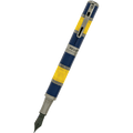 Monteverde Regatta Sport Fountain Pen - Blue/Yellow Resin - Pen Boutique Ltd