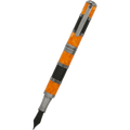 Monteverde Regatta Sport Fountain Pen - Orange/Carbon Fiber - Pen Boutique Ltd