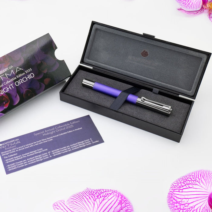 Monteverde Ritma Ballpoint Pen - Midnight Orchid (Special Edition) - Pen Boutique Ltd