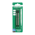 Monteverde Rollerbal Refill (to fit Parker) - Blue/Black - Fine Point (2/pack) - Blister Card - Pen Boutique Ltd