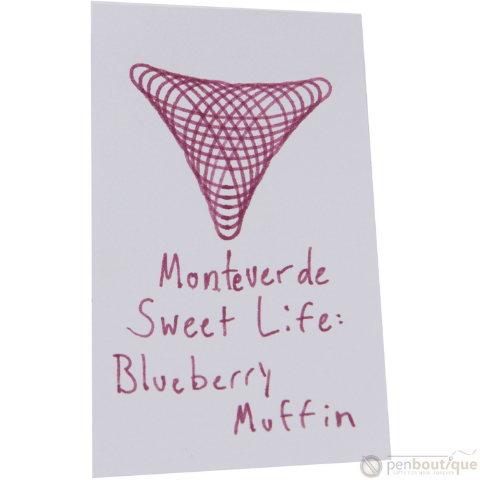 Monteverde Sweet Life Ink Bottle - Blueberry Muffin - 30ml - Pen Boutique Ltd