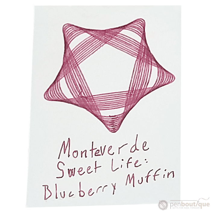 Monteverde Sweet Life Ink Bottle - Blueberry Muffin - 30ml - Pen Boutique Ltd