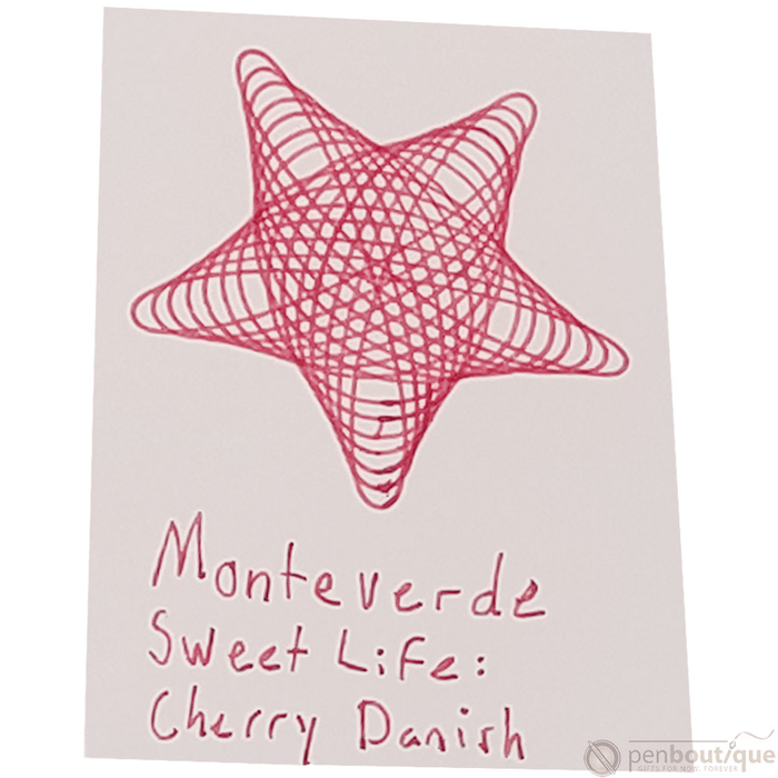 Monteverde Sweet Life Ink Bottle - Cherry Danish - 30ml - Pen Boutique Ltd