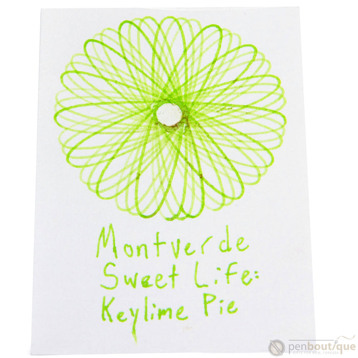 Monteverde Sweet Life Ink Bottle - Keylime Pie - 30ml - Pen Boutique Ltd