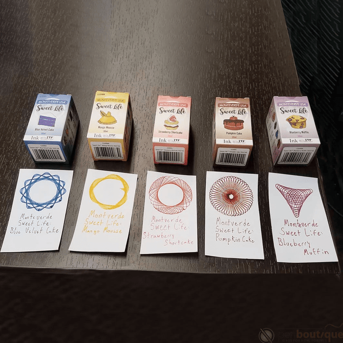 Monteverde Sweet Life Ink Bottle - Mango Mousse - 30ml - Pen Boutique Ltd