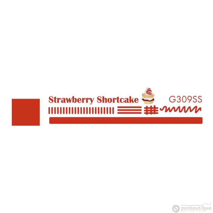 Monteverde Sweet Life Ink Bottle - Strawberry Shortcake - 30ml - Pen Boutique Ltd