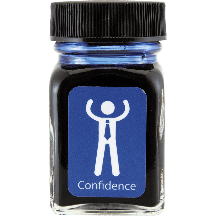 Monteverde USA Emotions Ink Bottle - Confidence Blue - 30ml - Pen Boutique Ltd