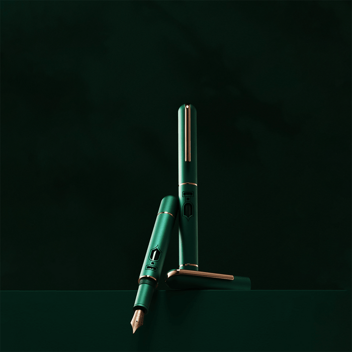 Nahvalur 365 Anniversary Fountain Pen - Emerald Green (Fountain Pen Day 2025 Edition) - Pen Boutique Ltd