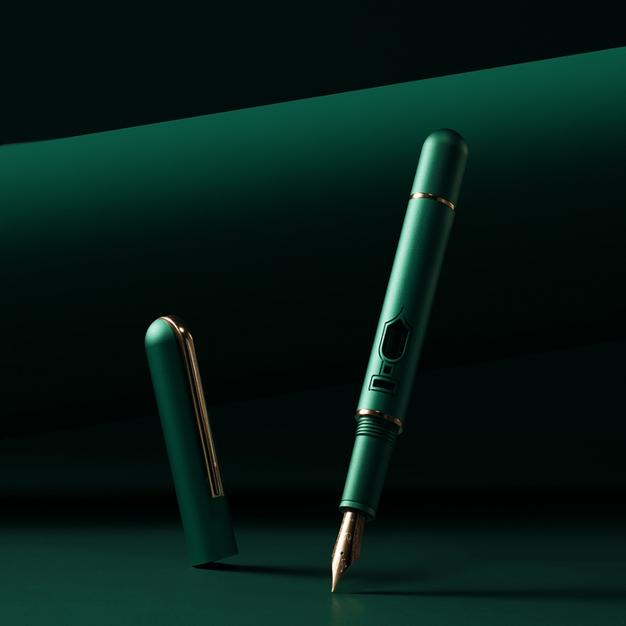 Nahvalur 365 Anniversary Fountain Pen - Emerald Green (Fountain Pen Day 2025 Edition) - Pen Boutique Ltd