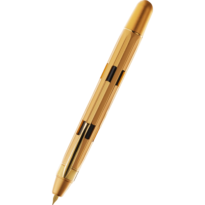 Nahvalur Eclipse Fountain Pen - Pure Gold - Pen Boutique Ltd