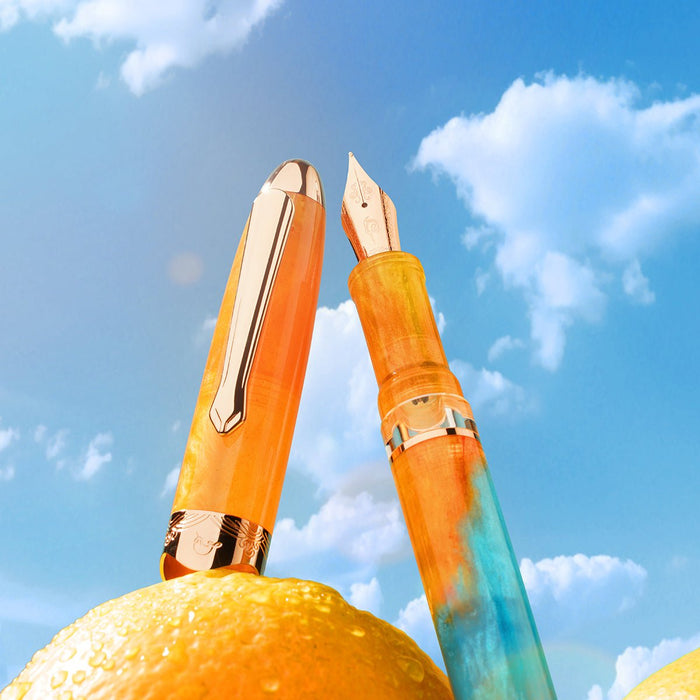 Nahvalur Horizon Fountain Pen - Soleil - Pen Boutique Ltd