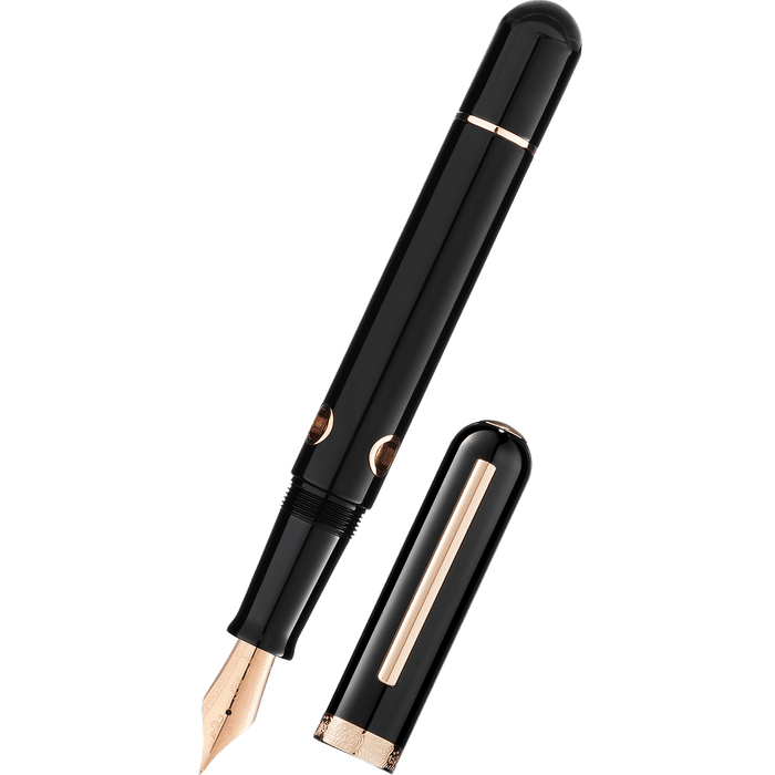 Nahvalur Nautilus Fountain Pen - Cephalopod Rose Gold - Pen Boutique Ltd