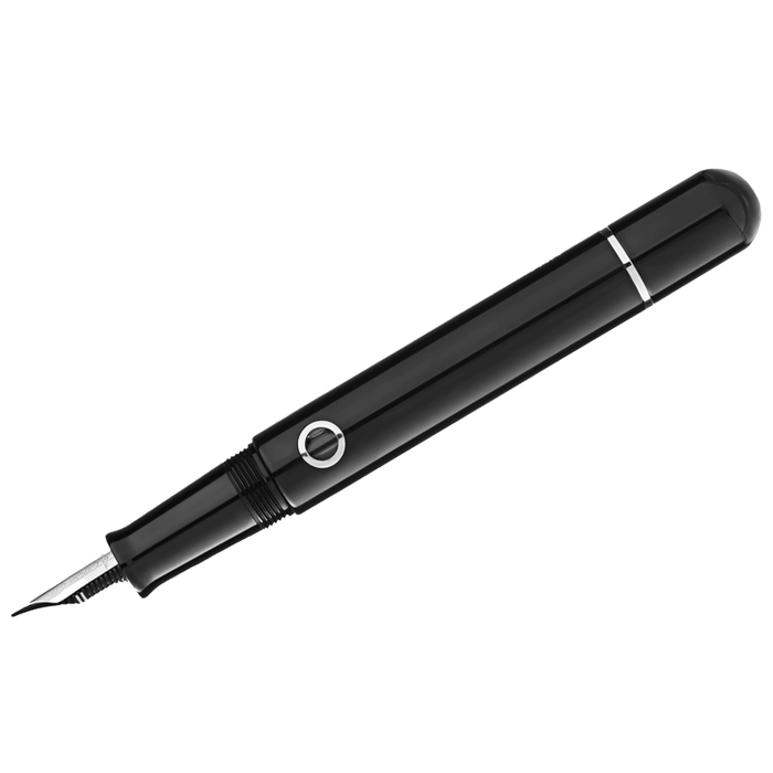 Nahvalur Nautilus Fountain Pen - Cephalopod Silver - Pen Boutique Ltd
