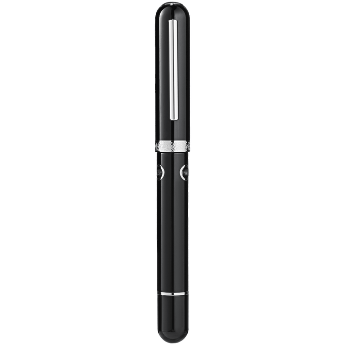 Nahvalur Nautilus Fountain Pen - Cephalopod Silver - Pen Boutique Ltd