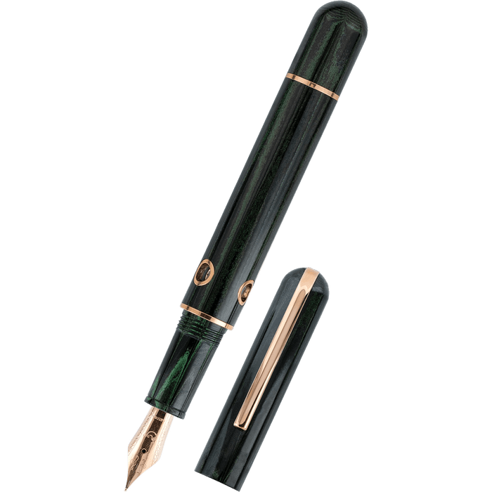 Nahvalur Nautilus Fountain Pen - Chelonia Green - Pen Boutique Ltd
