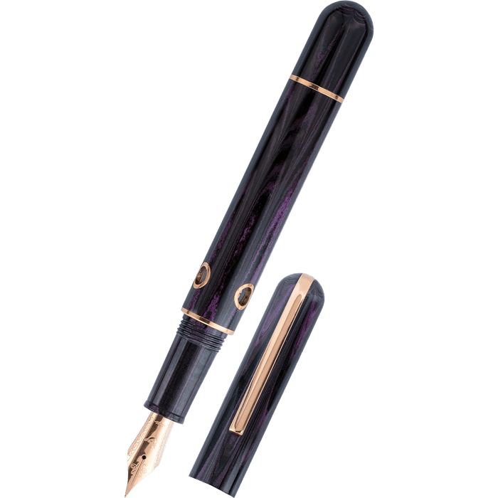 Nahvalur Nautilus Fountain Pen - Stylophora Berry - Pen Boutique Ltd