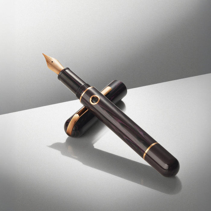 Nahvalur Nautilus Fountain Pen - Stylophora Berry - Pen Boutique Ltd