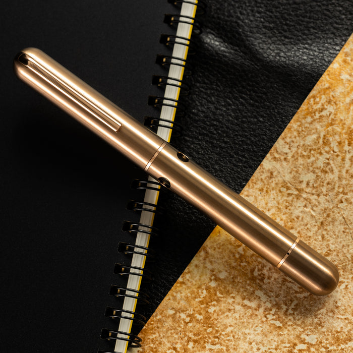 Nahvalur Nautilus Fountain Pen - Ti: Toffee - Pen Boutique Ltd