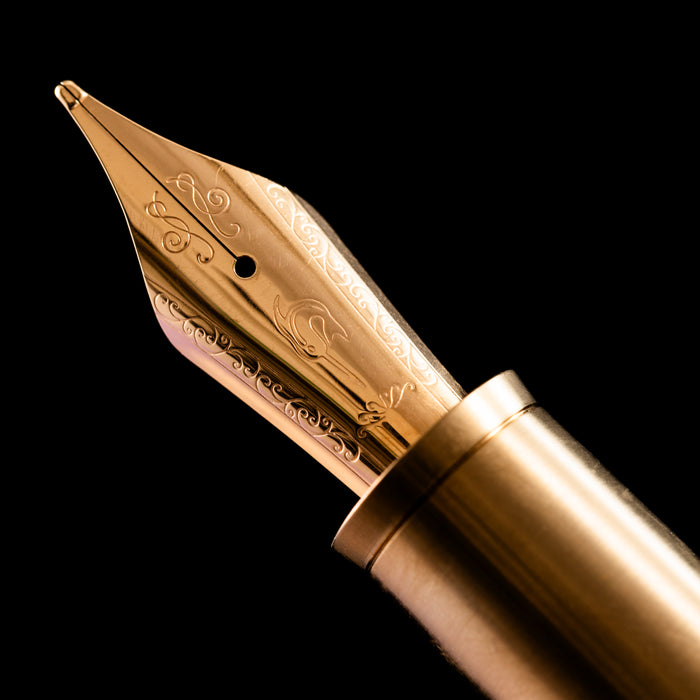 Nahvalur Nautilus Fountain Pen - Ti: Toffee - Pen Boutique Ltd