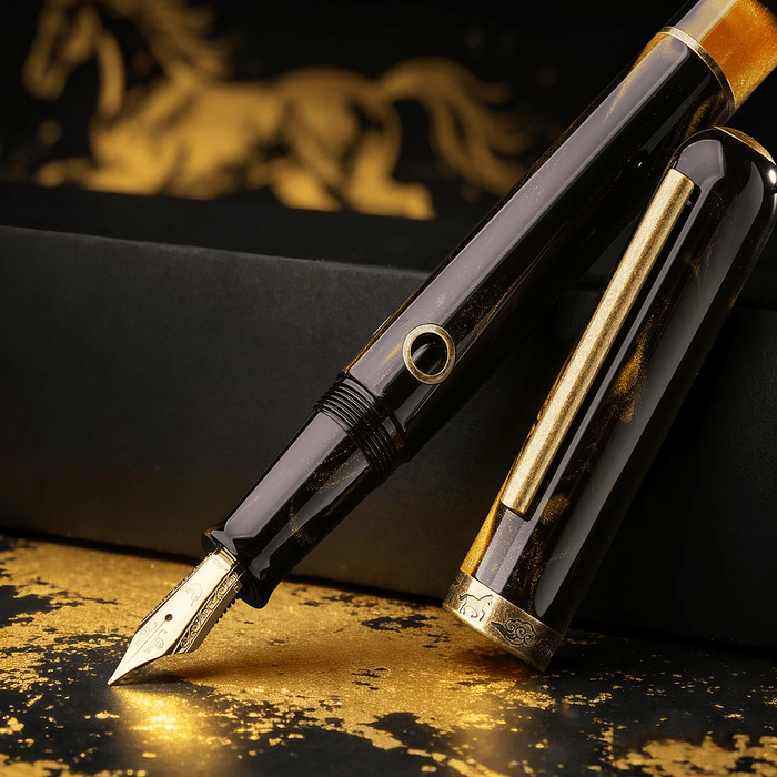 Nahvalur Pen of the Year 2026 Fountain Pen - Horse (Limited Edition) - Pen Boutique Ltd