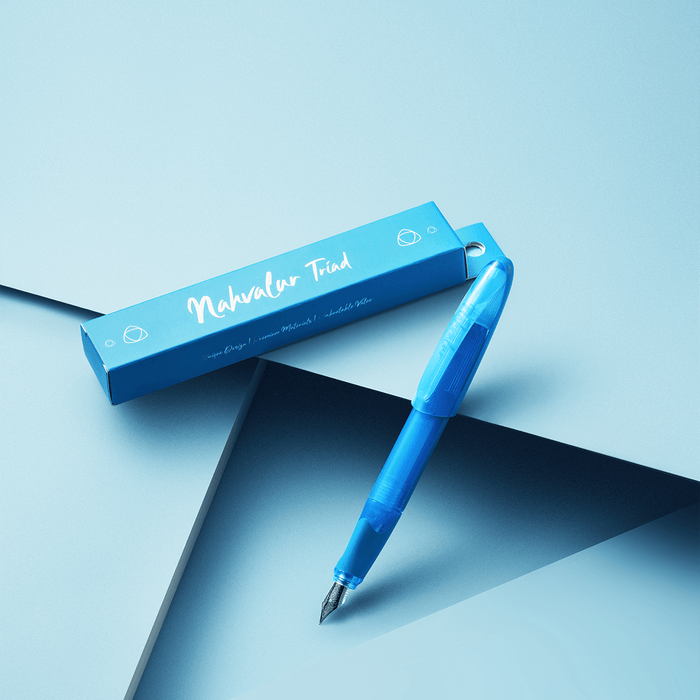 Nahvalur Triad Fountain Pen - Blue - Pen Boutique Ltd