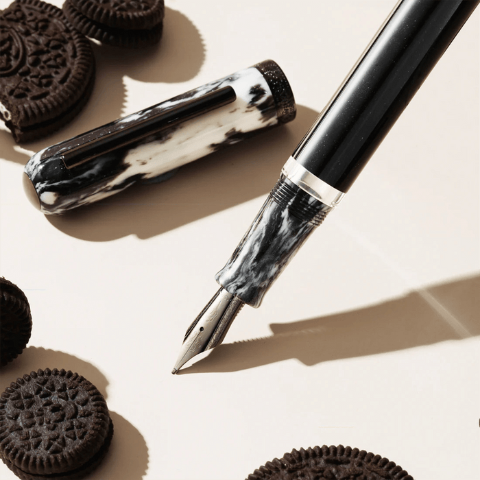 Nahvalur Voyage Fountain Pen - Cookies and Cream - Pen Boutique Ltd