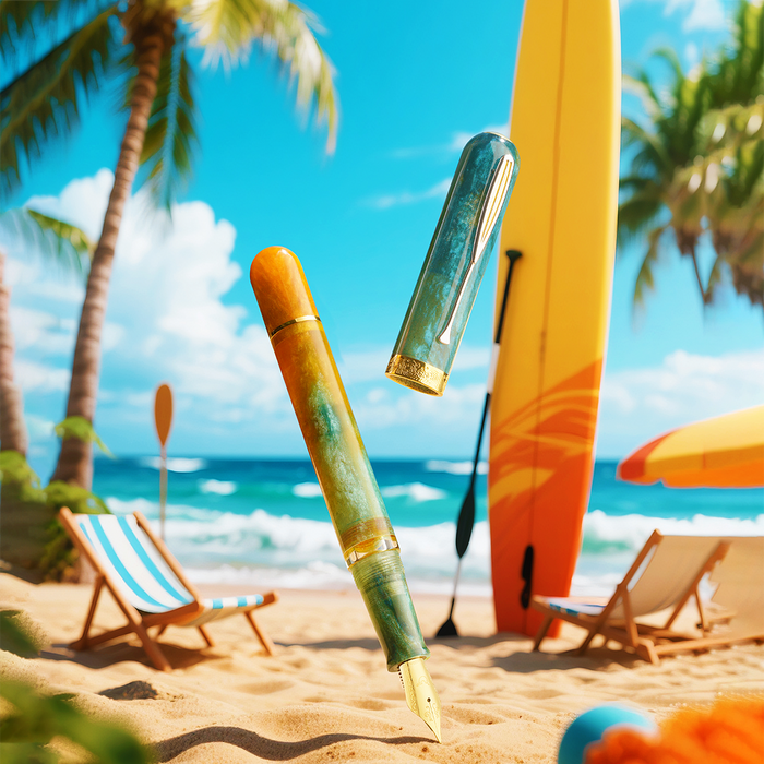 Nahvalur Voyage Fountain Pen - Hawaii - Pen Boutique Ltd