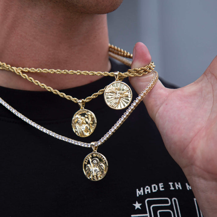 Neptune Coin Pendant - The GLD Shop