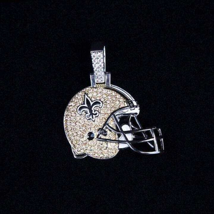 New Orleans Saints Helmet Pendant - The GLD Shop