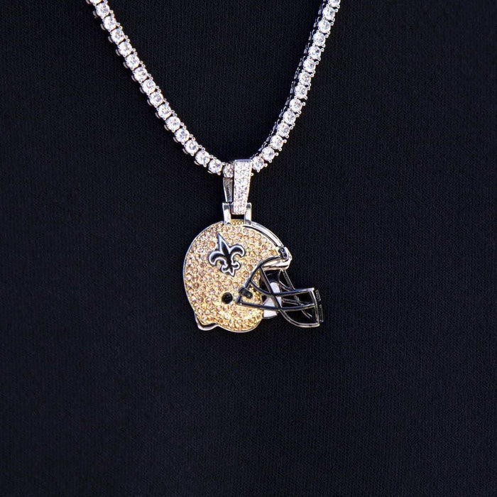 New Orleans Saints Helmet Pendant - The GLD Shop
