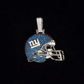 New York Giants Helmet Pendant - The GLD Shop
