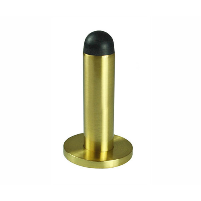 Nidus Wall Mounted Door Stop Satin Brass CDS-WM1-SB - The Blue Space