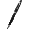 Omas Ogiva Ballpoint Pen - Nera - Silver Trim - Pen Boutique Ltd