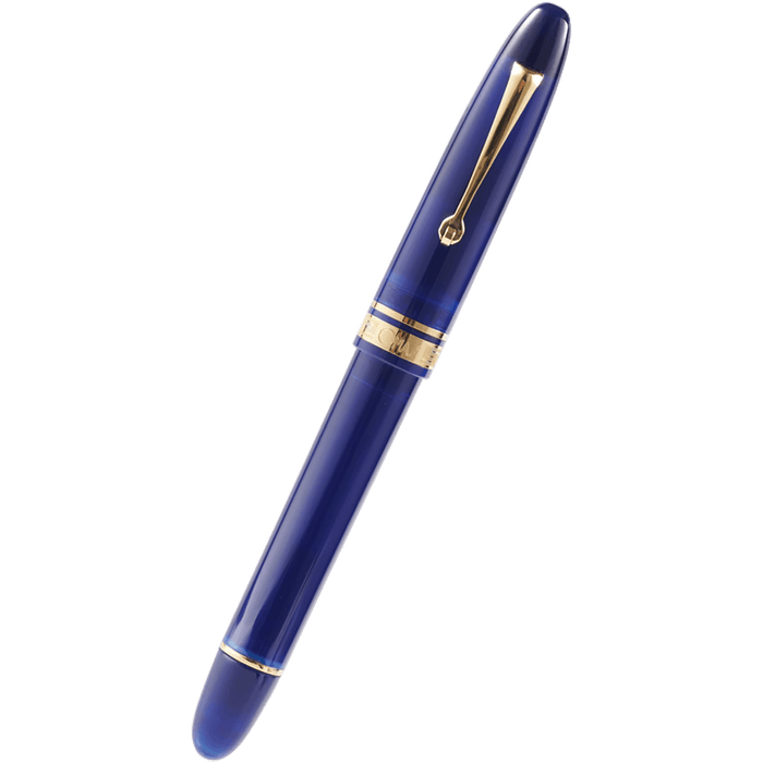 Omas Ogiva Rollerball Pen - Blue - Gold Trim - Pen Boutique Ltd